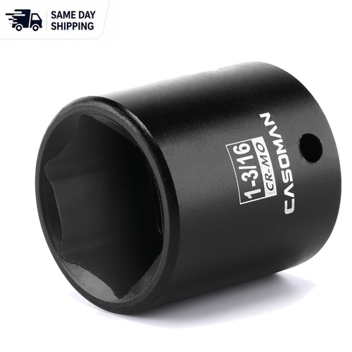 Impact socket with - 1-3/16",