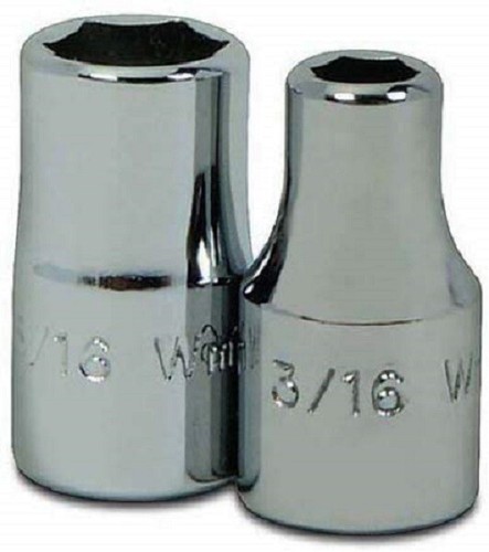 Drive shallow 6 point - 1/4", 6-point